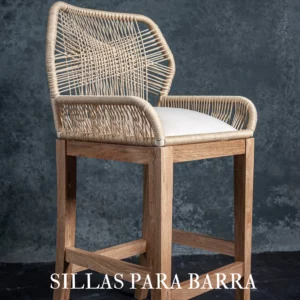 Sillas para barra y comedor.